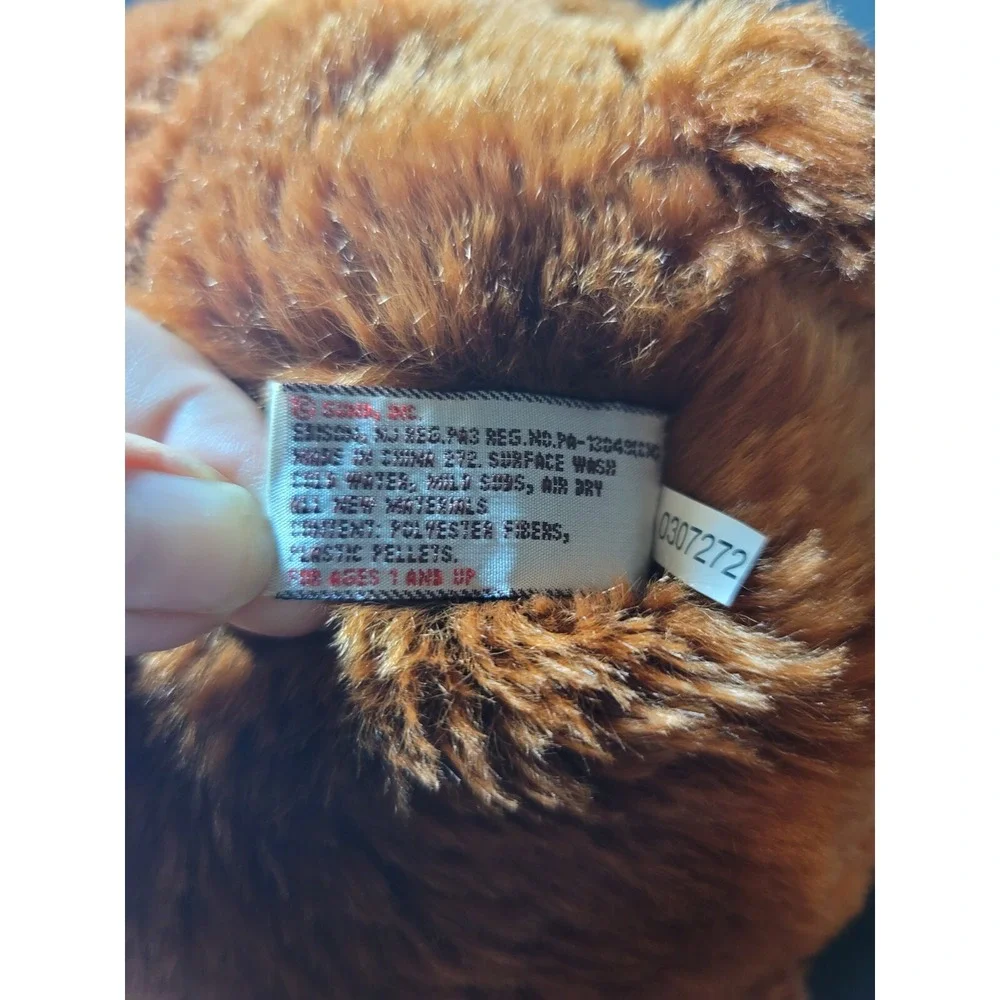 Vintage Gund Plush Burly Bear 13